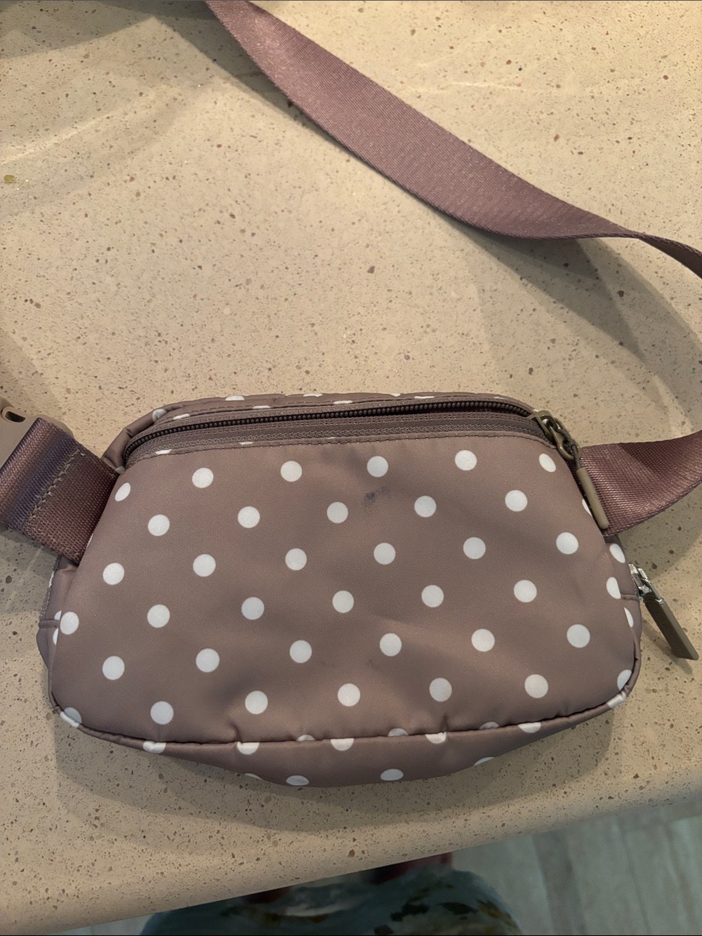 lululemon athletica Taupe Polka Dot Belt Bag - Picture 2 of 4